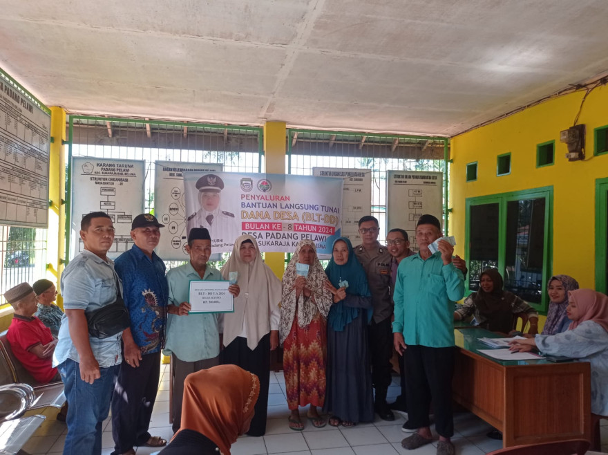 Penyaluran Bantuan Langsung Tunai Dana Desa (BLT-DD) Bulan Agustus Tahun 2024 